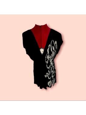 Size small black tunic.